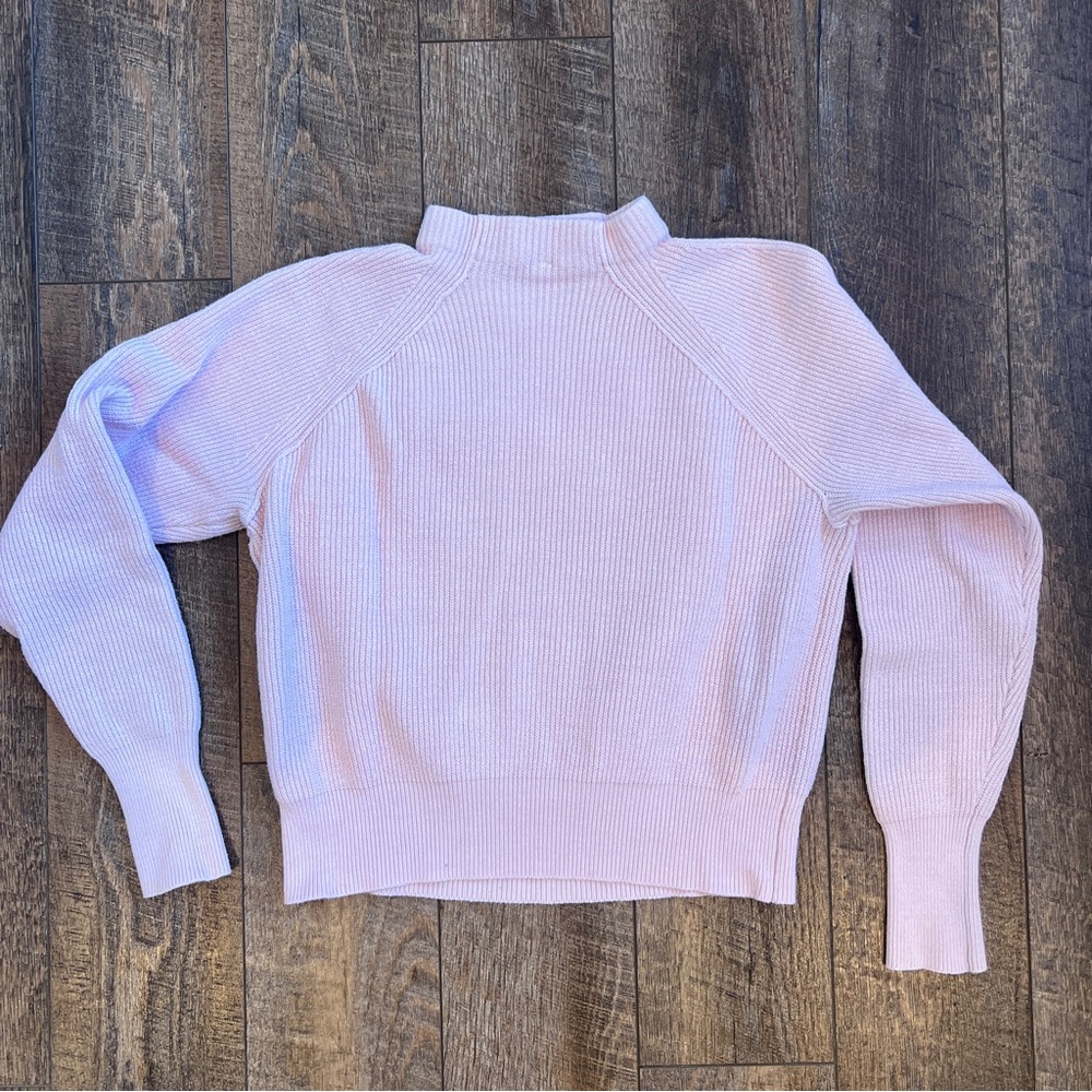 Pink Ribbed Sweater - Picture 9 of 9